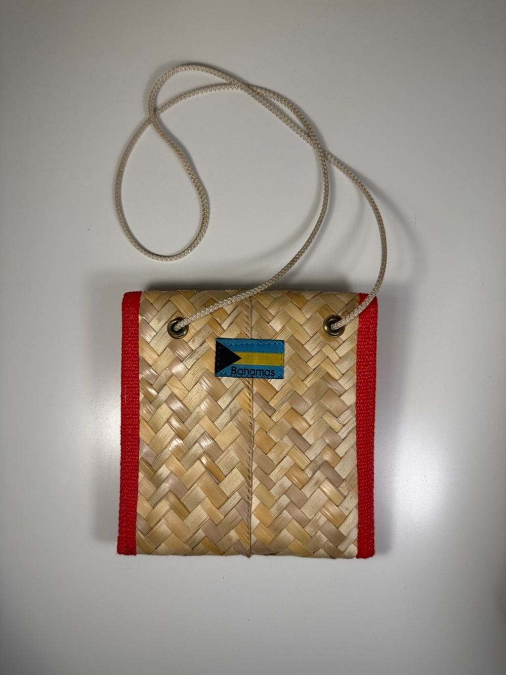Disney Woven Reed Minnie Mouse Purse Bahamas Tropical Souvenir Cute Vacation Bag - Picture 3 of 14
